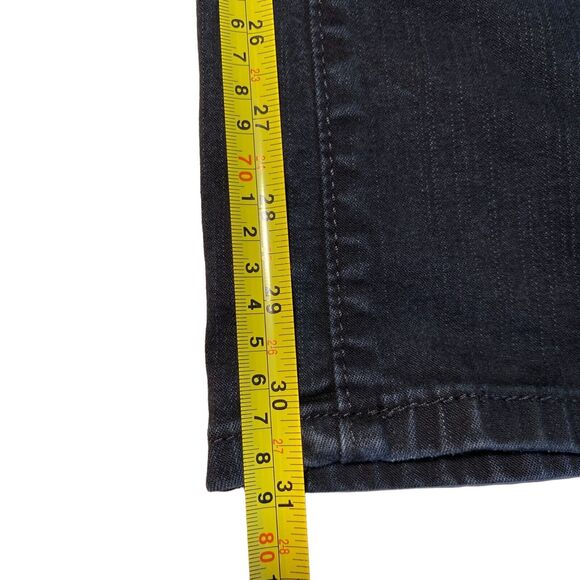 Levi’s Perfectly Slimming 512 Bootcut Black Jeans Size 6M EUC - Picture 8 of 8
